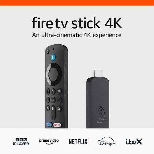 Amazon fire stick - 4k, tv